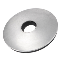 50pc Bonded Sealing Washers 19x5.5x2.8/ 25x5.5x2.8/19x6.3x2.8/ 25x6.3x2.8mm Stainless Steel EPDM Screw Cushioning Fender Gaskets