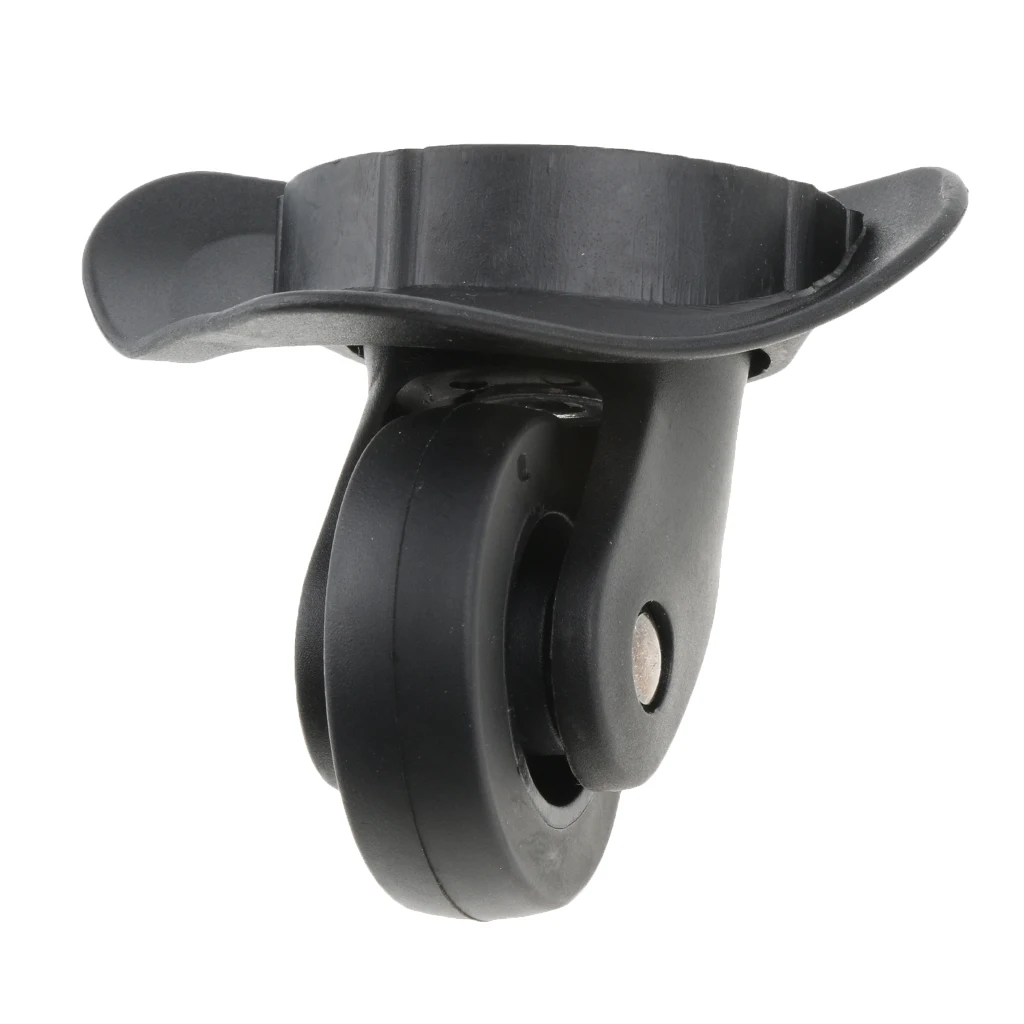 Luggage Wheels Suitcase Replacement Repair Casters(Couple) A35 Black