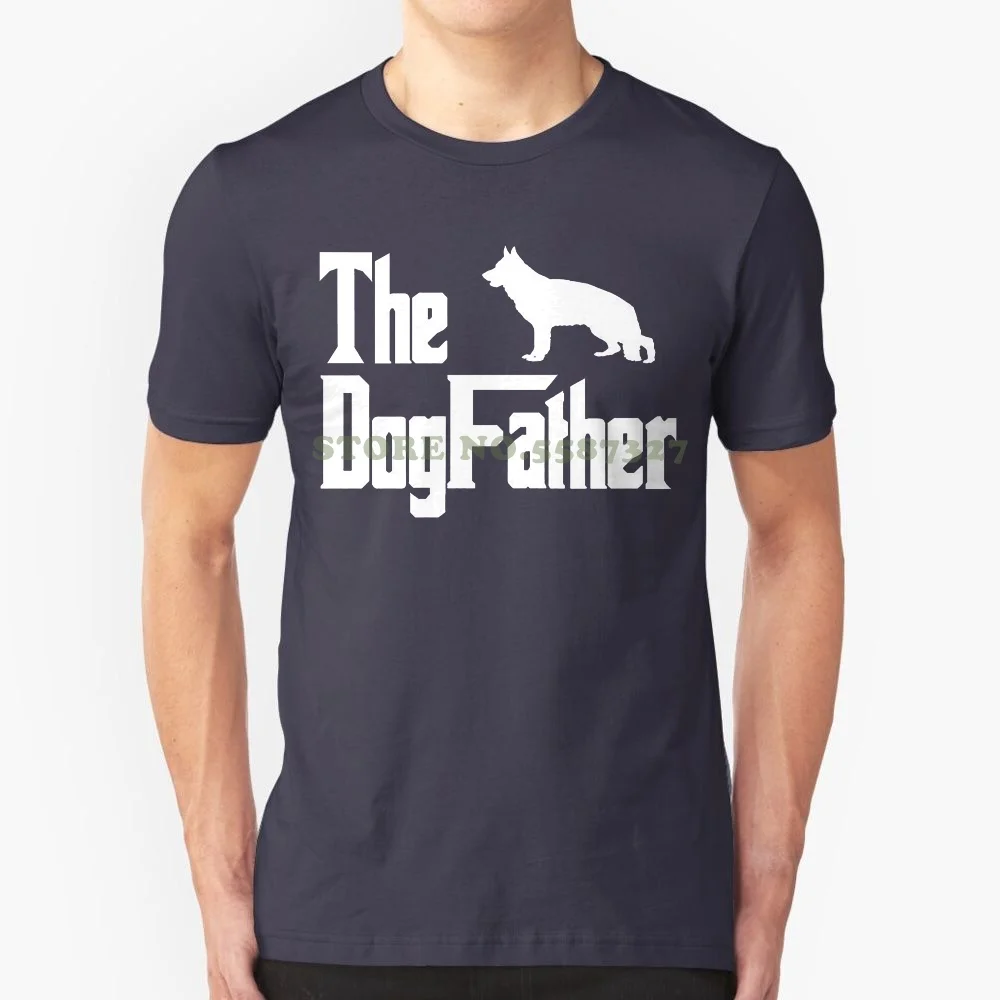 T Shirt Fashion The Dogfather-German Shepherd / Alsatian / Funny T Shirt Pet Tee Gift For Men