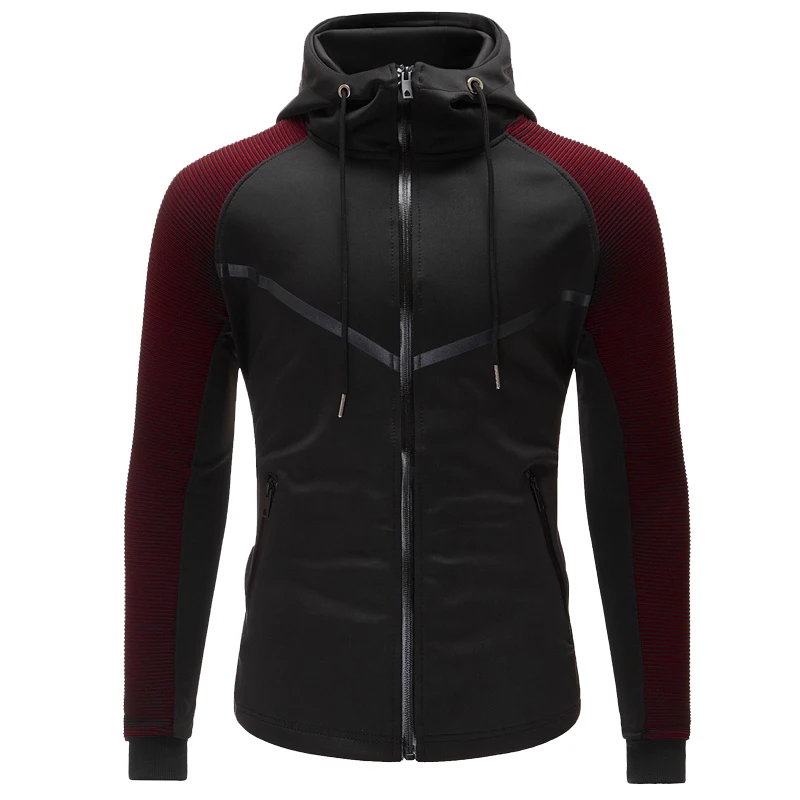 Men Brand Hoodies Gym Sport Running Training Fitness bodybuilding Sweatshirt Outdoor Sportswear Male Hooded Jacket Hoodies 126