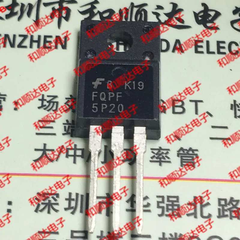 10PCS FQPF5P20 TO-220F P -200V -5A