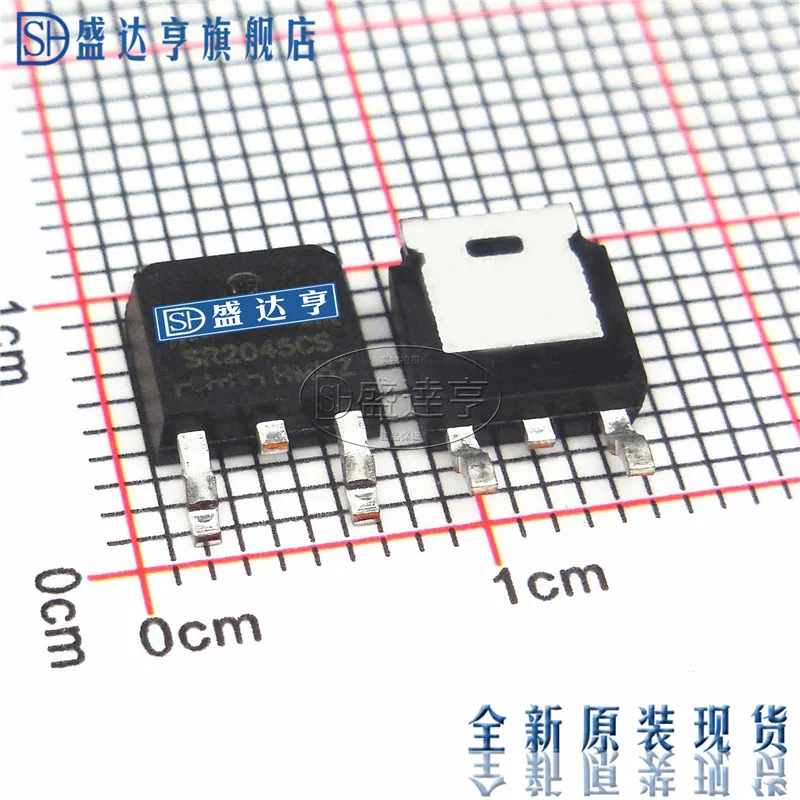 10Pcs/Lot SR2045CS TO252  SMD:Fast Recovery Diode  NEW Original In Stock