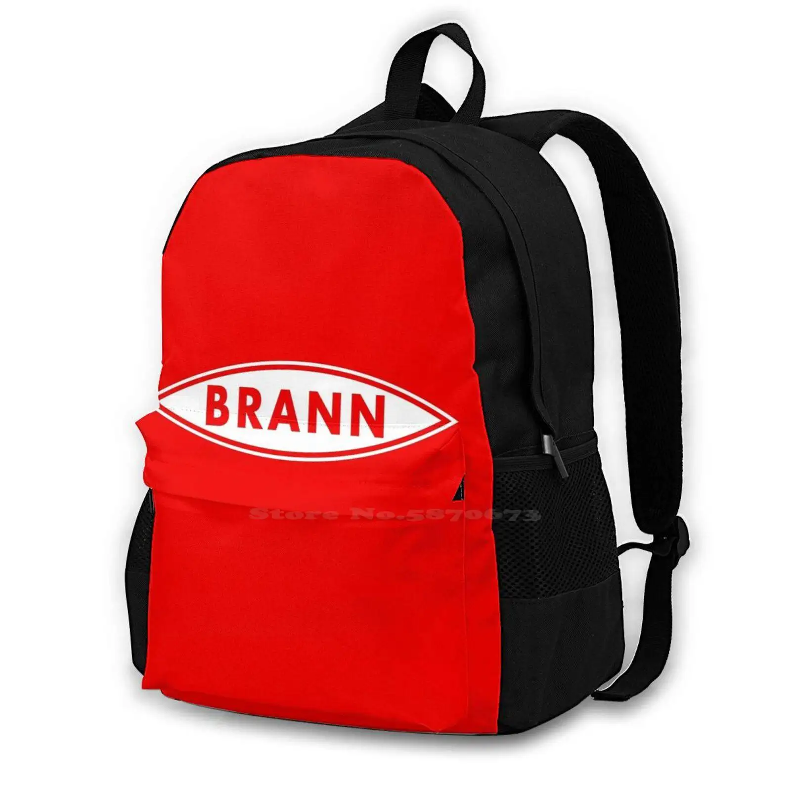 

Brann Hot Sale Schoolbag Backpack Fashion Bags Lsk Brann Bergen Football Soccer Team Logo Emblem Crest Fans Norwegian