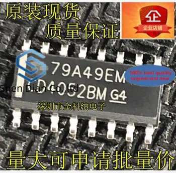 10pcs 100% orginal new in stock   CD4052BM HEF4052BT multiplexer switch chip SOP-16 CD40528M