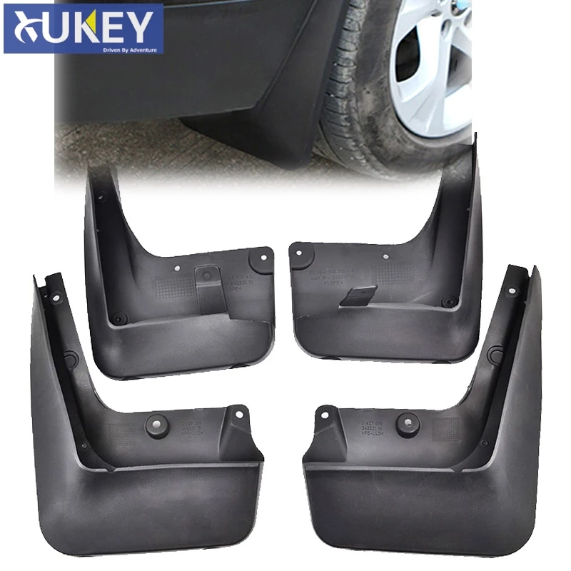 XUKEY FIT FOR BMW 5 SERIES E60 2004-2010 MUDFLAPS MUD FLAP SPLASH GUARD MUDGUARDS FRONT REAR SEDAN FENDER ACCESSORIES