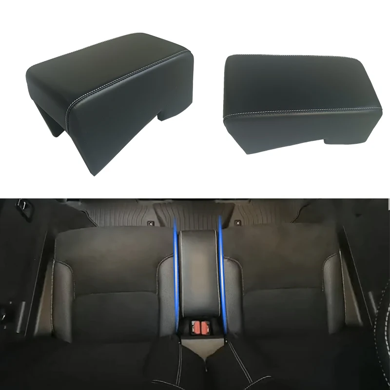 car Accessories for Volvo xc90 third row seat gap armrest small bench Car styling 2015 2016 2017 2018 2019 2020 2021 2022