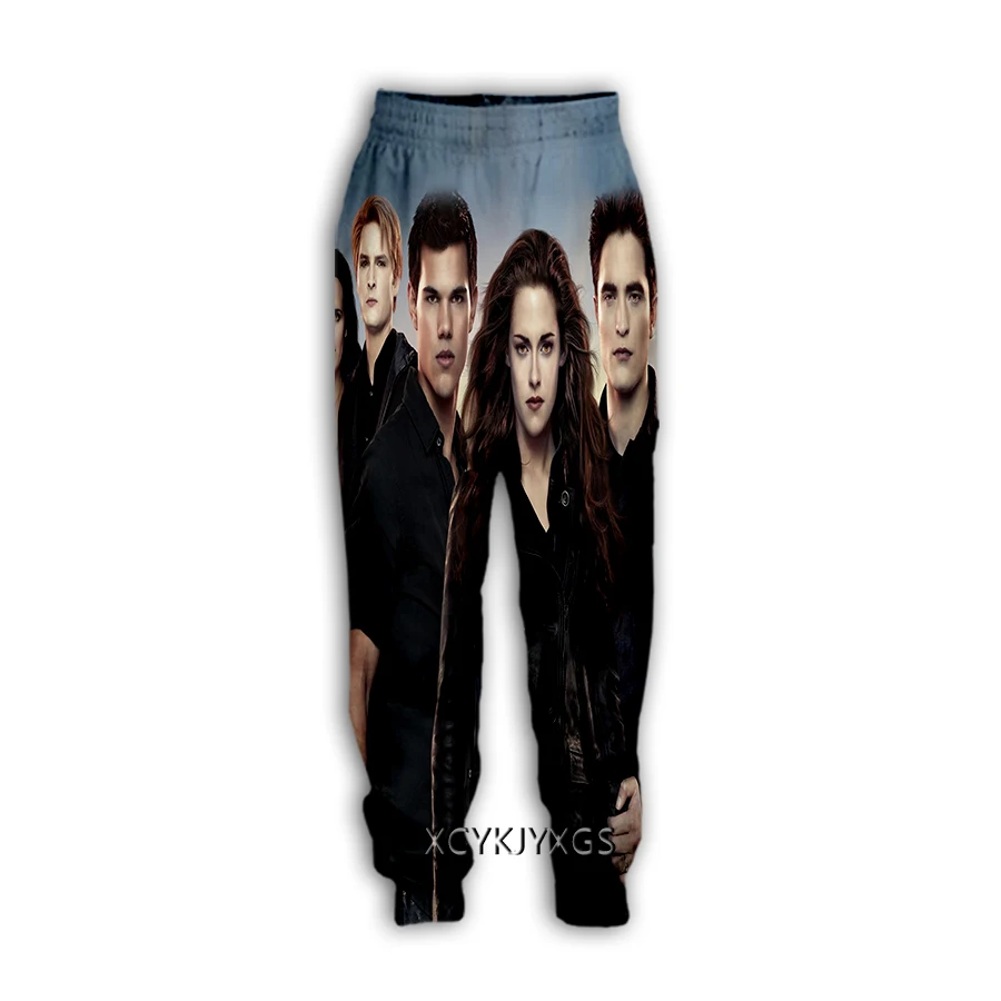 Twilight 3D Print Casual spodnie sportowe spodnie dresowe proste spodnie dresowe spodnie do joggingu spodnie Y65