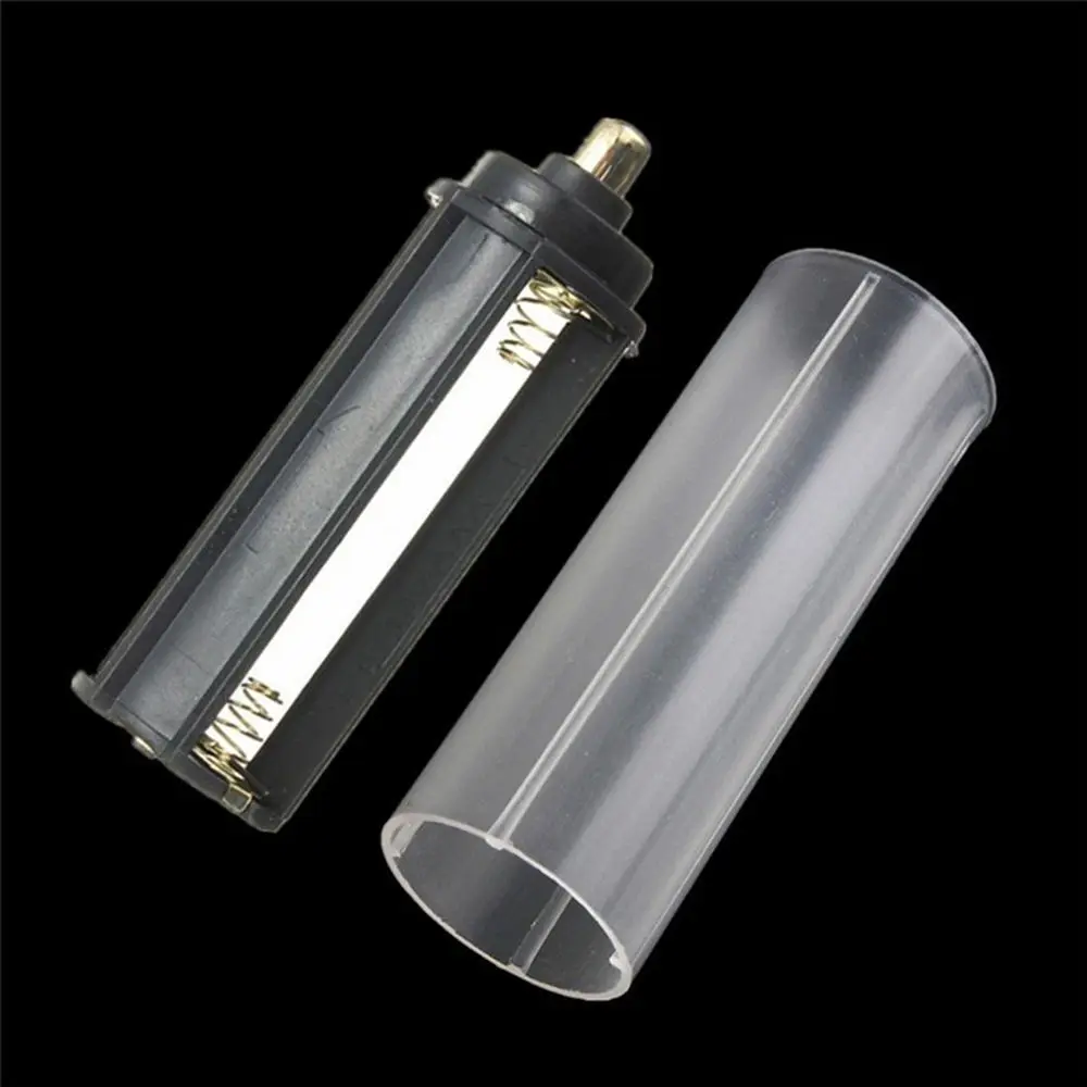 

Plastic Sheath Tube 18650 Battery AAA Battery for Flashlight Torch Lamp Case Holder