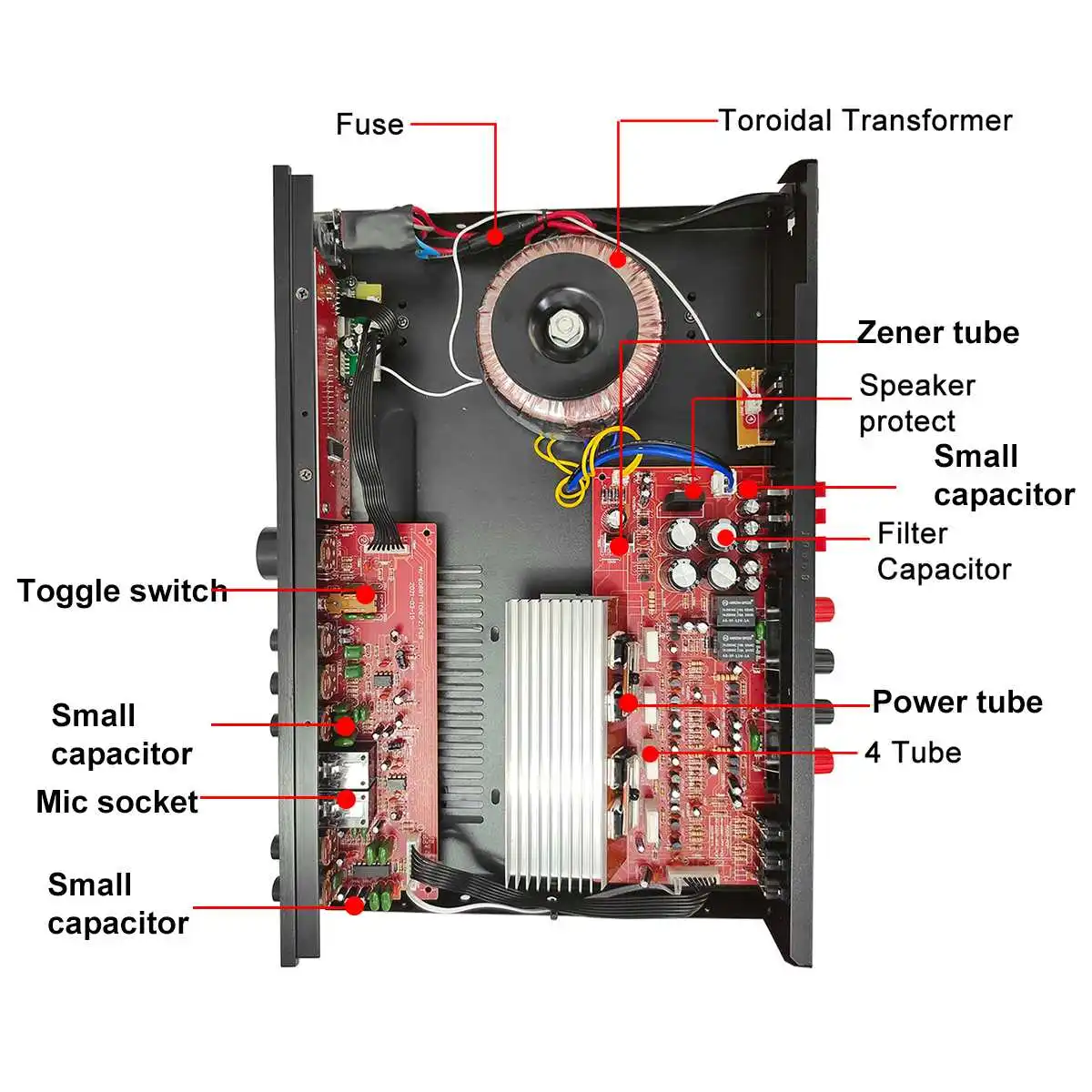 2000W 220V 110V bluetooth5.0 moc dźwięku wzmacniacz kina domowego amplificador Audio z pilotem obsługuje FM USB