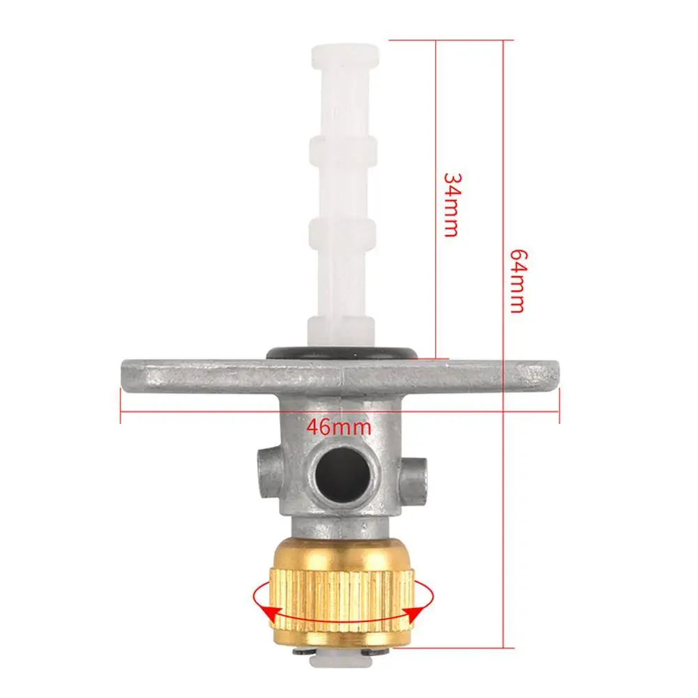 Commutateur de bidon d\'huile de robinet de carburant doré, soupape de carburant précieuse, KTM SX 50 Mini, Junior, Senior, Pro (1998-2019), SX 65,