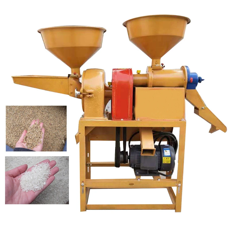 Small household and commercial multi-function rice milling machine crushing combination machine corn peeling machine