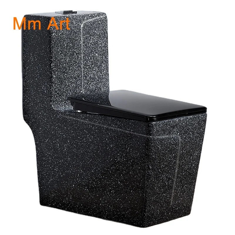 

Factory Supplier Floor Mount Good Quality Siphonic One Piece Bathroom Water Saving Colored Toilets One Piece Closestool wc