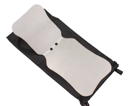 Imagen 2 del producto Espejo de boca reflectante Dental de un solo/doble lado, espejo de fotografía intraoral de acero inoxidable con bolsa