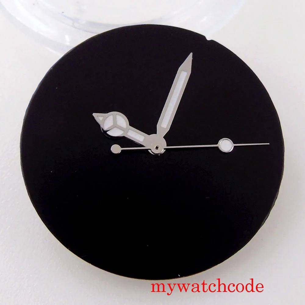 29mm Black Sterile New No Marks Watch Dial Face For NH35 NH36 MIYOTA 8215 Mingzhu 2813 Movement