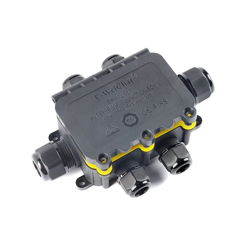 IP68 Junction Box 2-6Way Connector 450V Sealed Retardant Outdoor
