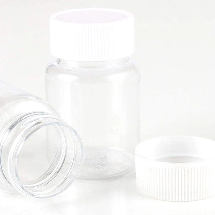 10 Stück 15ml/20ml/30ml/50ml/100ml Nachfüllbare Versiegelte Fläschchen Reagenzbehälter Kunststoff-Schraubverschluss – Detail 5