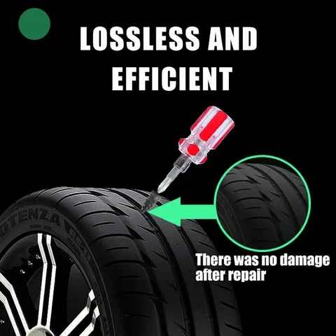 Vacuum tire repair nails electric car motorbike detachable non-destructive self-repairing film cold tire repair nails