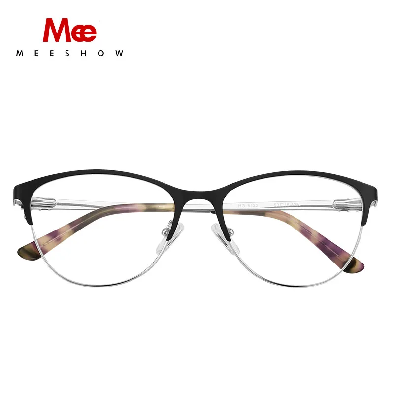 Meeshow Women Classic Retro Glasses Frame Cat Eye Fashion Glasses Myopia Prescription Eyeglasses vintage Optic Eyewear 8915