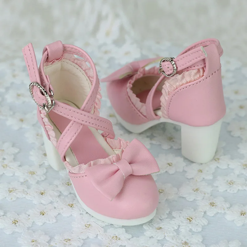 1/4 BJD Shoes MSD lolita bow shoes Supper Dollfie DREAM DK SOOM DOD Dollmore Luts AOD DZ MID AF