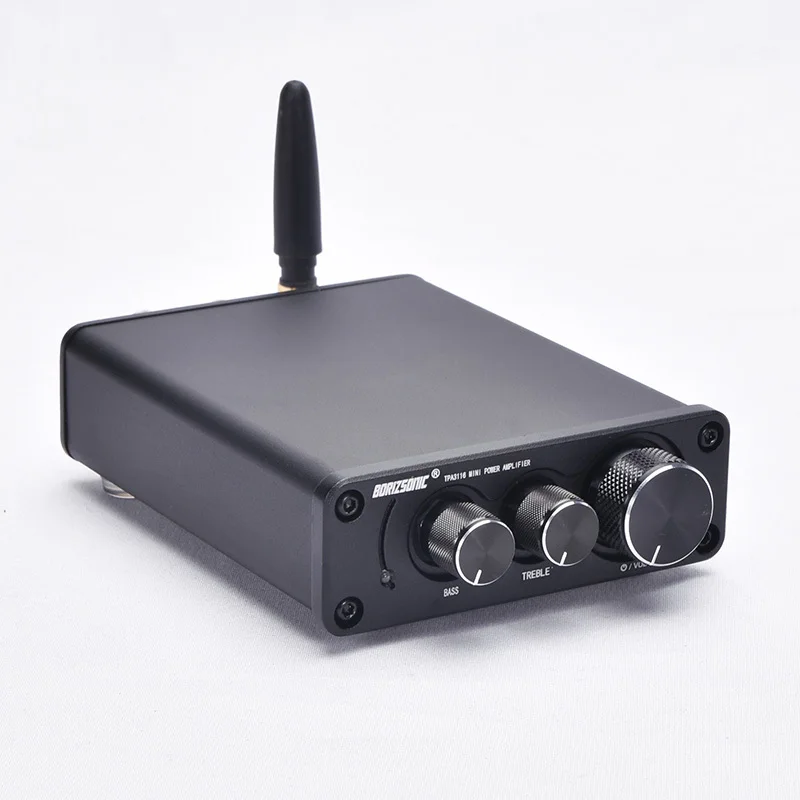 

TPA3116 Bluetooth 5.0 HiFi Power Amplifier 2 channels 100W Stereo Home Audio Digital Amp With Treble Bass Audio amplifier