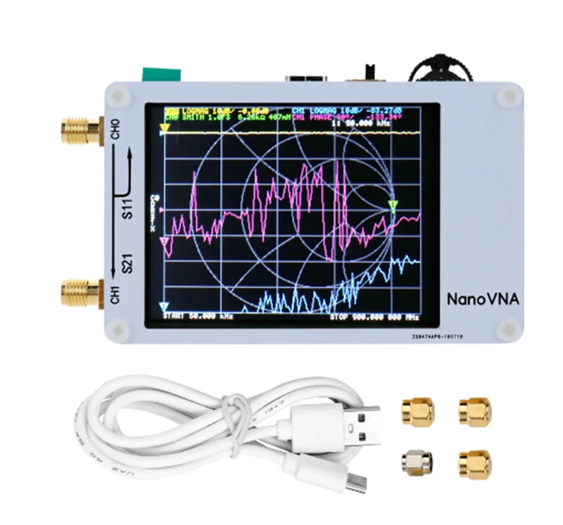 

NanoVNA Vector Network Analyzer Shortwave MF HF VHF UHF Antenna Analyzer