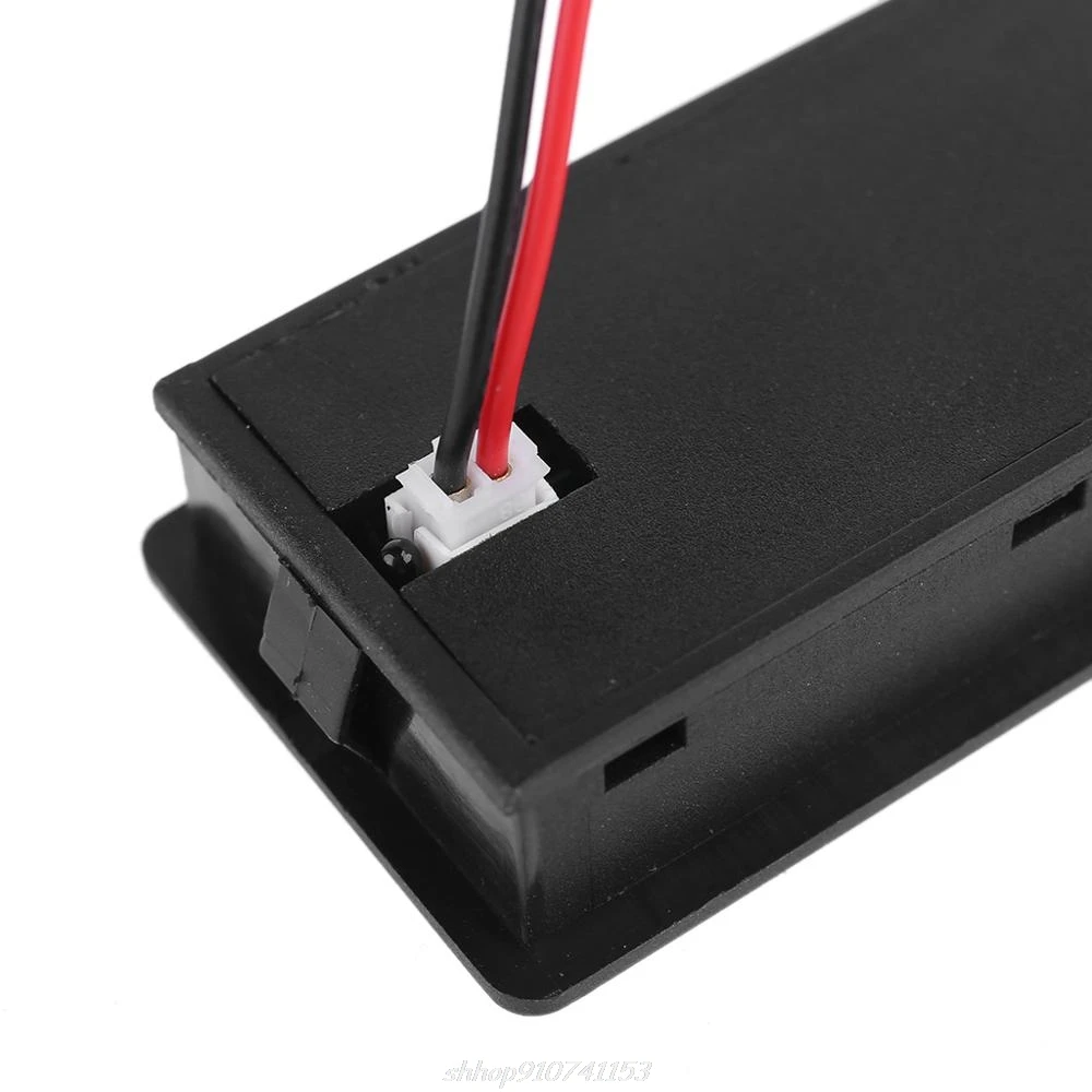 Lithium Voltmeter Gauge Car Motorcycle 12V 24V 48V 72V Capacity 8V-100V Acid Oct Dropshipping image 5