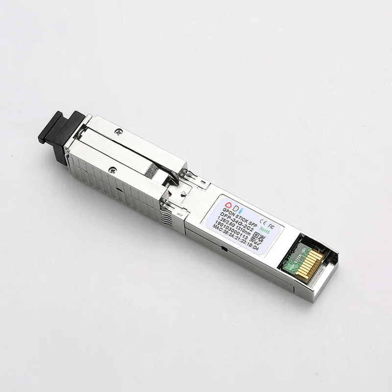 GPON 2.5G SFP ONU Tx 1310/1490nm 20km SC Transceiver stick z MAC DDM pon moduł SC złącze dla OLT przełącznik dla HUAWEI/ Cisco
