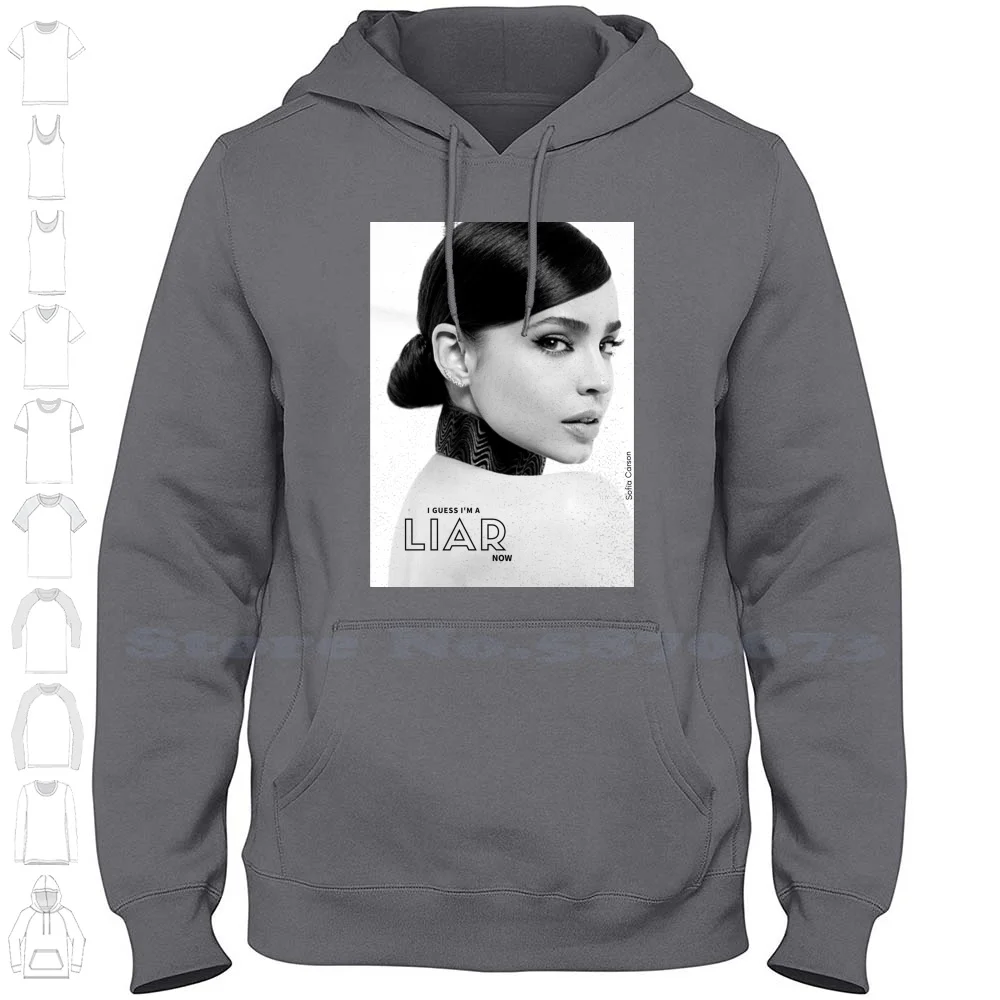 Sofia Carson 100% Cotton Hoodie T-Shirt Sofia Carson Carpenter Dove Cameron