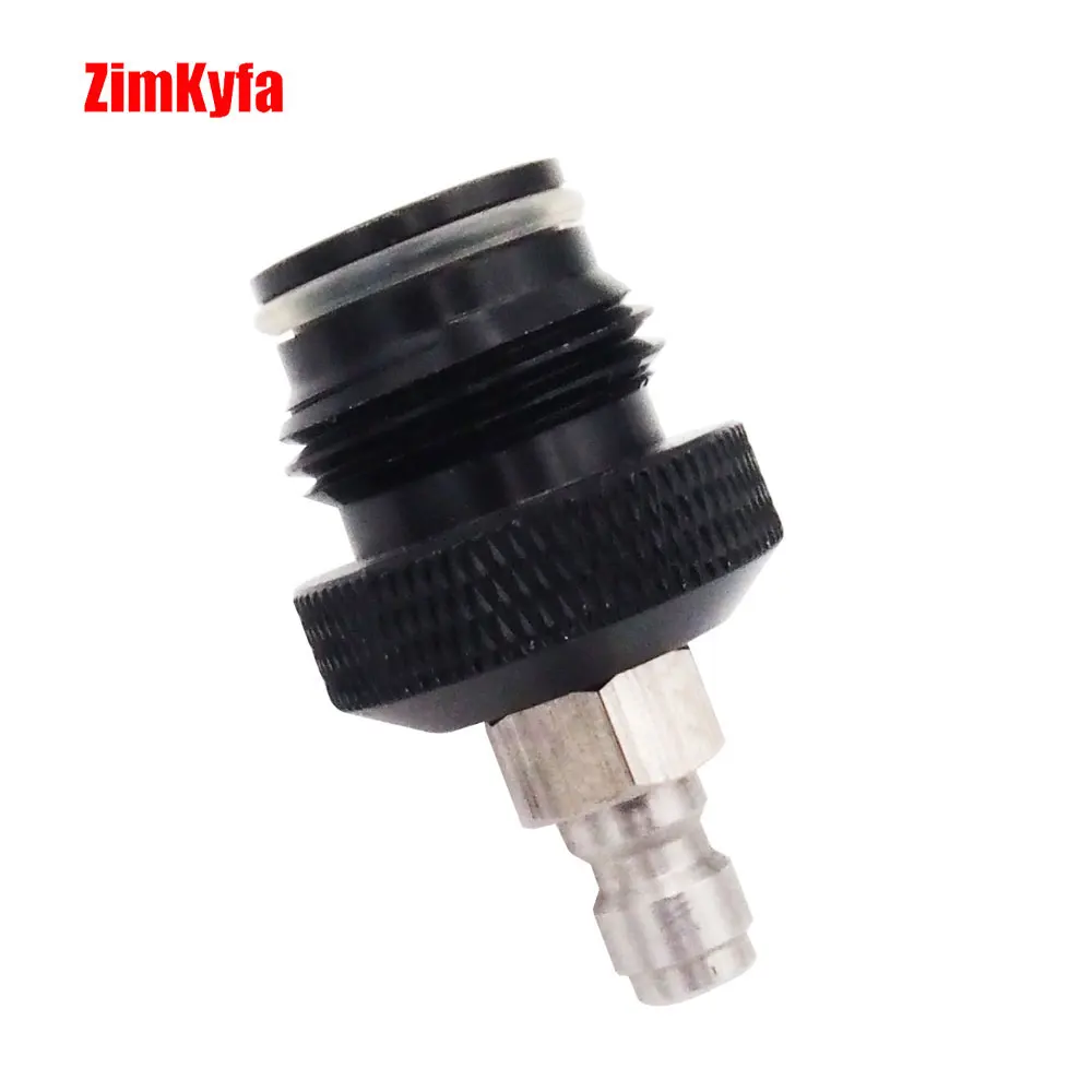 G1/2-14 Thread ASA Adapter to Coil Remote Hose Line with 8mm Male Quick Disconnect Plug,1 Piece Adapter