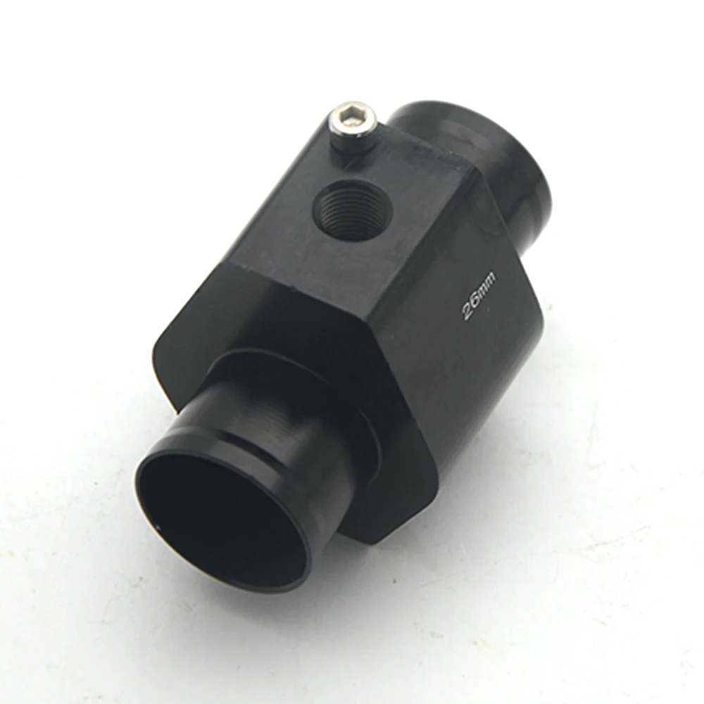 1/8 NPT Threaded Water Temperature Sensor Adapter Radiator 26MM 28MM 30MM 32MM 34MM 36MM 38MM 40MM Black