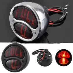 New motorcycle LED single tail light Motorcycle LED Tail Light For Cafe Racer Duolamp Vintage Rear Stop Lamp Brake Light