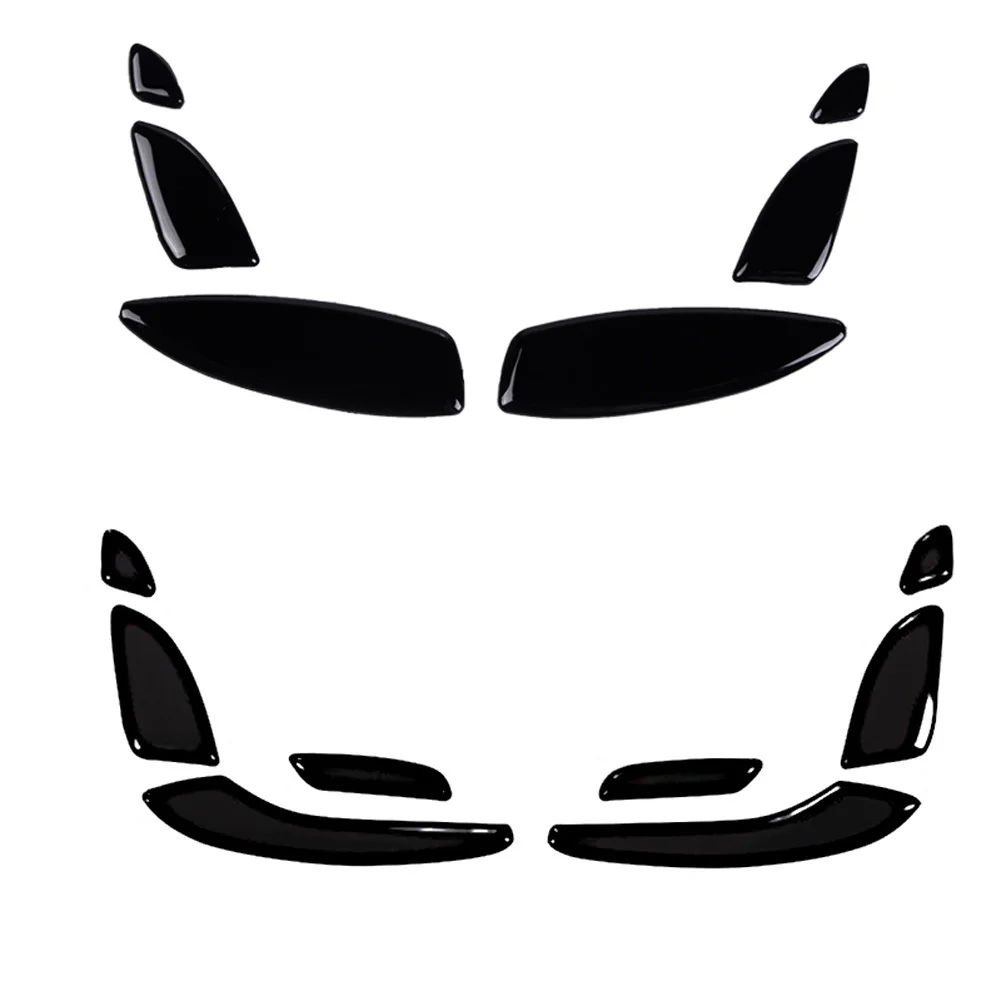For Mercedes Benz E Class W213 E200 E300 C Class W205 GLC X253 Car Accessories Door Seat Adjustment Button Cover Trim 2 Styles