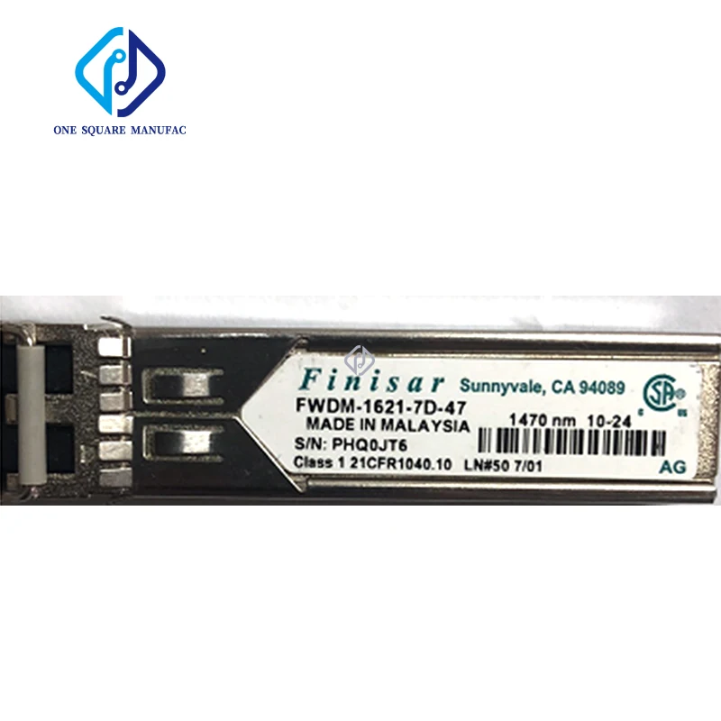 Finisar FWDM-1621-7D-47 2.5G 1470nm 80KM Gigabit Single-Mode Fiber Optical Module Transceiver