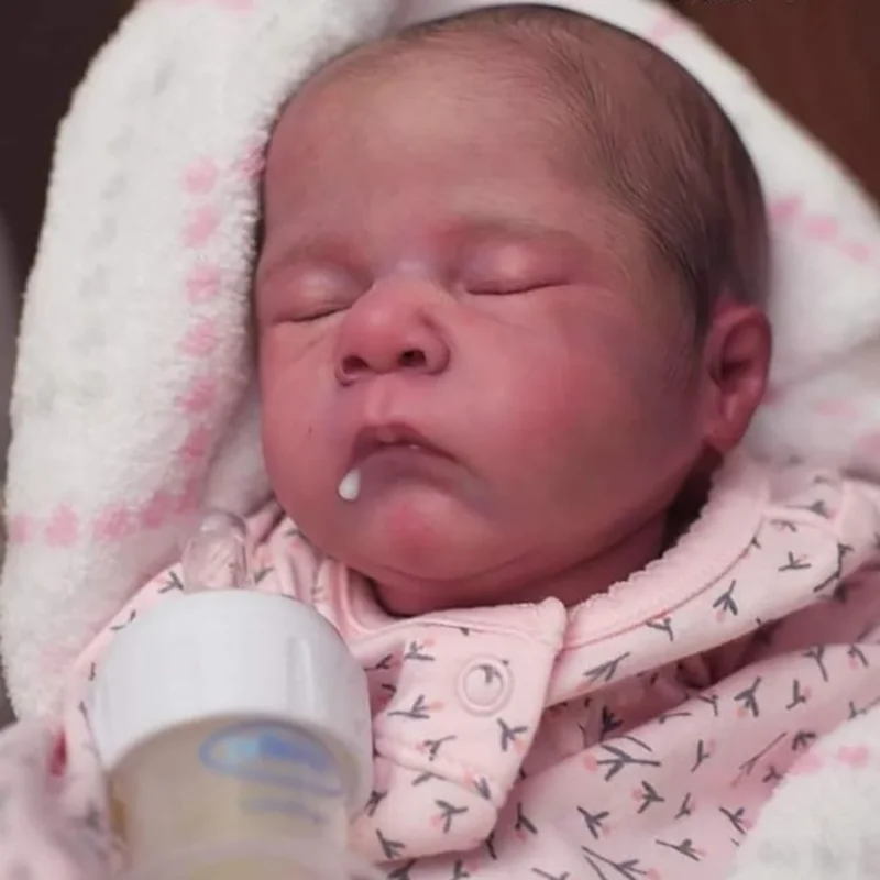 

16 Inch Premium Size Reborn Doll Kit Pip Sleeping Baby Unfinished Doll Parts Baby Doll Toys Reborn Baby