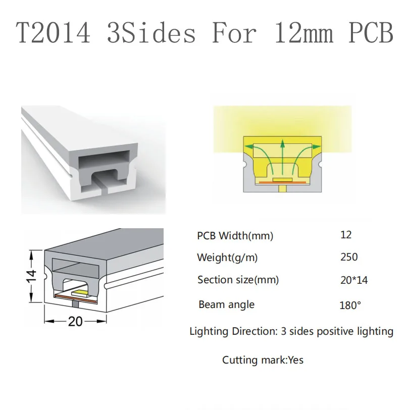 Tubo de cuerda de neón LED, tira Flexible de Gel de sílice, tubo de lámpara suave, impermeable IP67 para decoración, WS2812B, WS2811, SK6812, WS2815