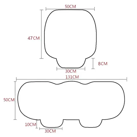 SEAMETAL Soft Car Seat Cover Skin-Friendly Plush Automotive Seat Cushion Anti Slip Auto Seat Protector Universal for Sedan Suv 10 best sales cover for qmobile - №5