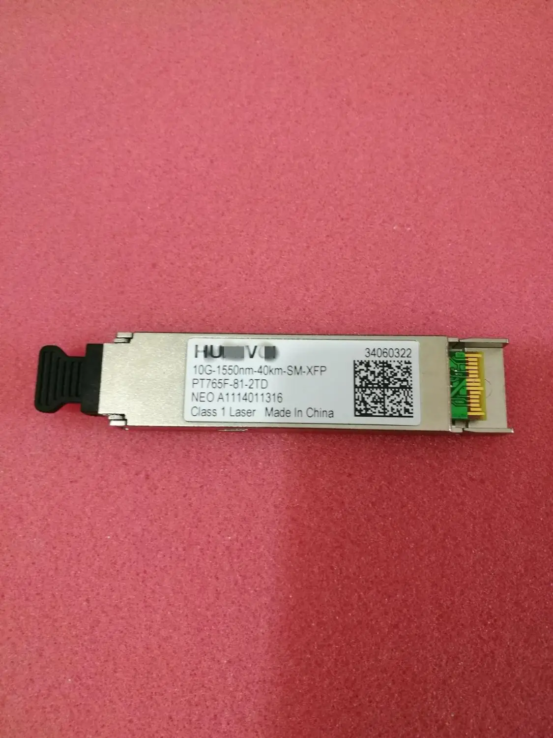 

Оптический модуль SFP 10G-1550nm-40km-SM-XFP PT765F-81-2TD XFP 10G80KM XFP 10G 40KM