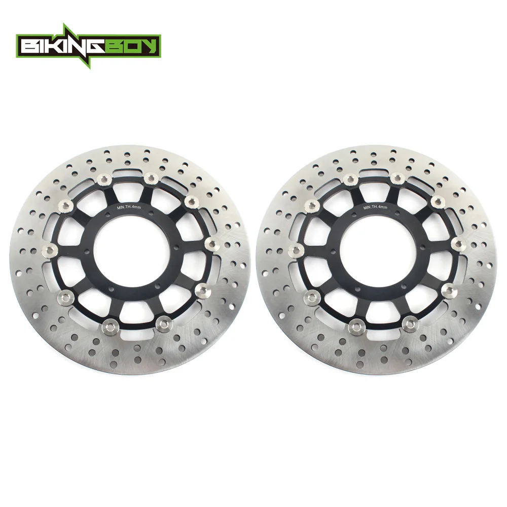 BIKINGBO CBR 600 F F4i SuperSport F4 01-07 CB900F Hornet 919 02-06 VTX 1800 02-11 03 04 05 08 09 Front Brake Discs Disks Rotors