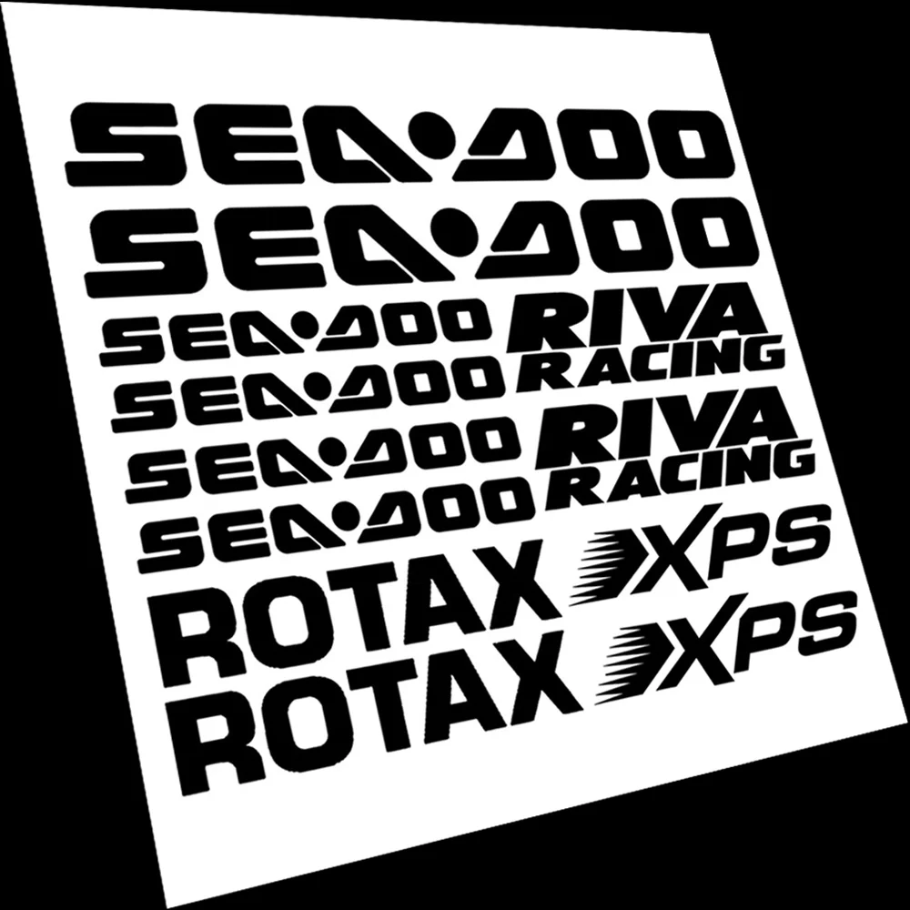 Kit For sea-doo Snowmobile rxp x rxt gti wake xps Riva Racing ROTAX PERFORMANCE Vinyl Die Cut Sticker Decal