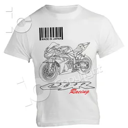 Hot Sale Super Fashion Motorcycle Motorrad T-Shirt Hon CBR 600 RR Racings Supersport Circuit Strada Moto 1000 HRC