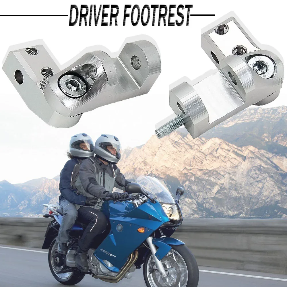 NEW Footrest Foot Peg For BMW F800ST F800GT F800R F800S Motorcycle Accessories Rider CNC Foot Rests F 800 ST GT R S