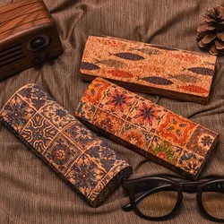 Spectacle Case Retro Exotic Pattern Creative Spectacle Case Tribal Totem Art Personality Sunglasses Storage Box Sunglass Case