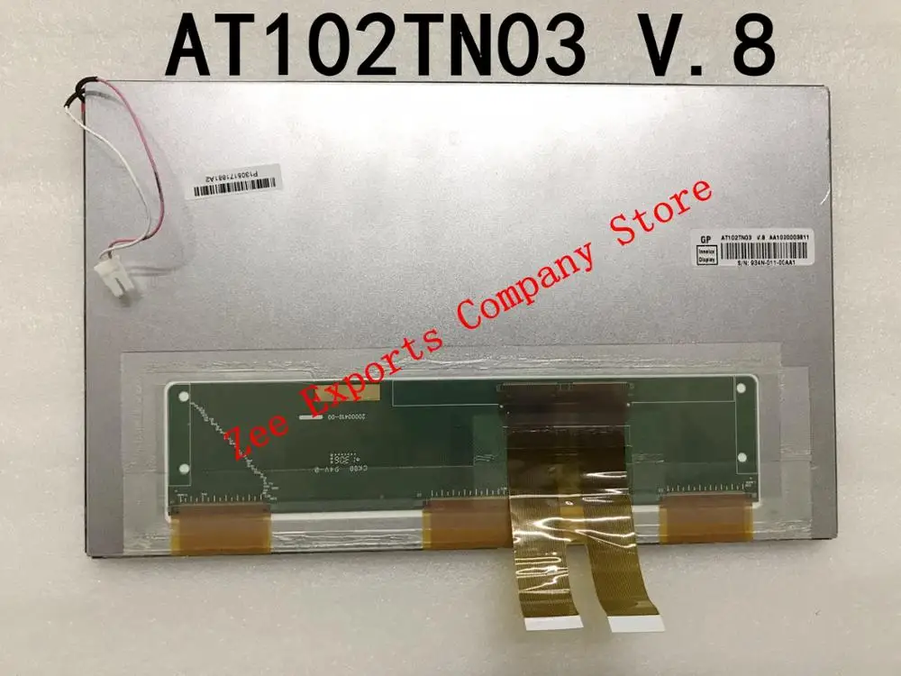 10,2 дюймовый ЖК-дисплей AT102TN03 V.8 AT102TN03 V8 100% протестирован