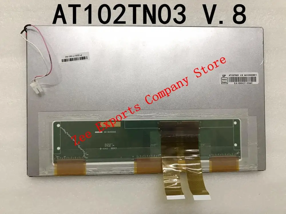 10.2 Inch LCD AT102TN03 V.8  AT102TN03 V8 100% tested