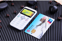 MELROSE M006 Ultra-thin Mini Card Cellphones 1.7inch Bluetooth 3.0MP Camera Super Slim Student Small Size Mobile phone