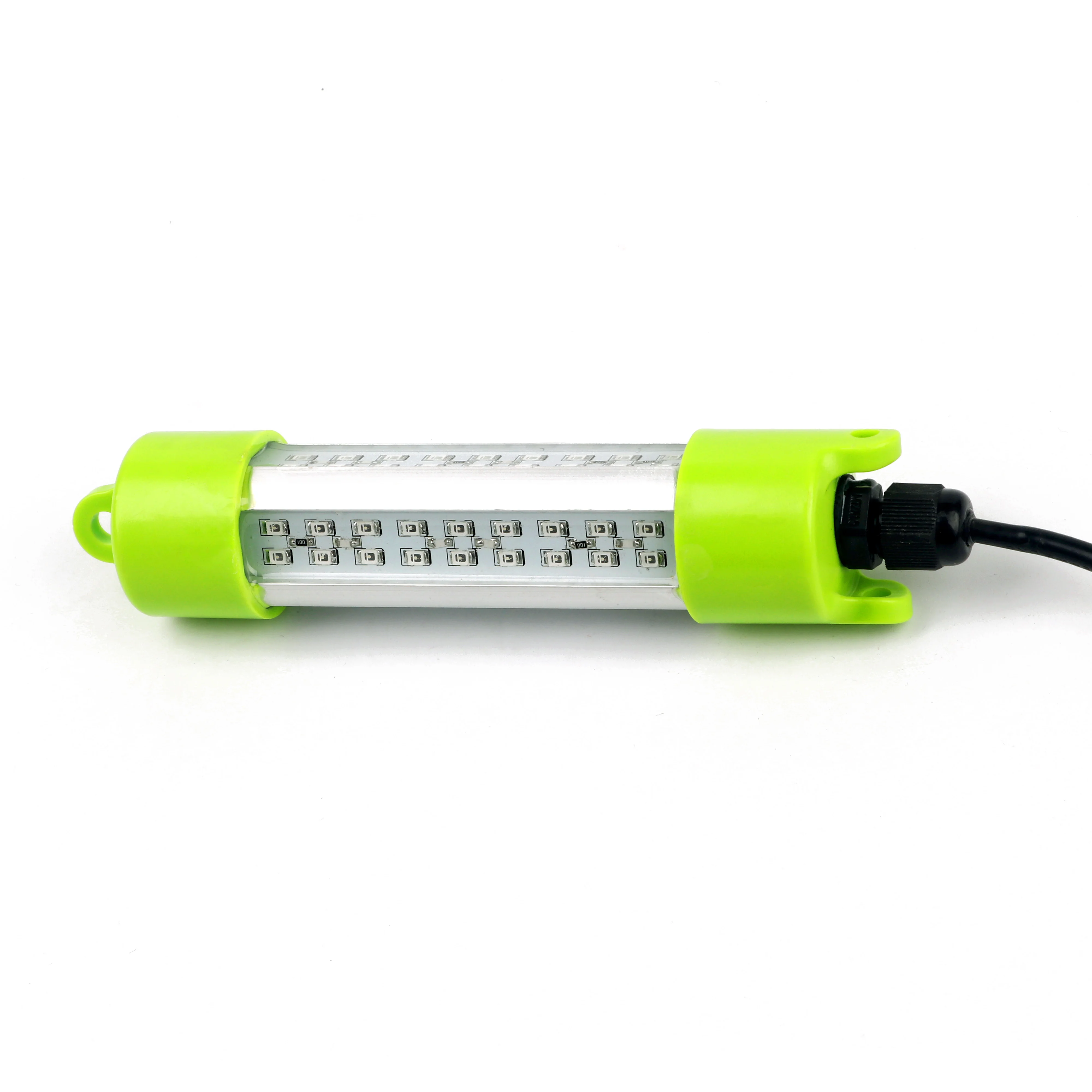 Submersível Underwater Fishing LED Light, Isca Atrativa para Peixes, Alta Potência, Alumínio, Verde, Branco, Azul, Amarelo, 18W, 45W, DC 12V, IP68