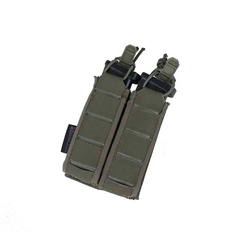 

TMC 9Mm Pistol Double Cartridge Case Duplex Mag Pouch Pistol Magnetic Patch Pocket Belt