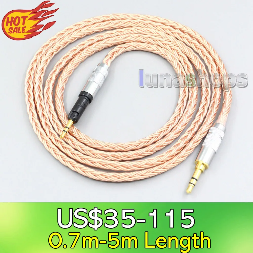 

Кабель для наушников LN006765 2,5 мм 4,4 мм XLR 3,5 мм 16 ядер 99% 7N OCC