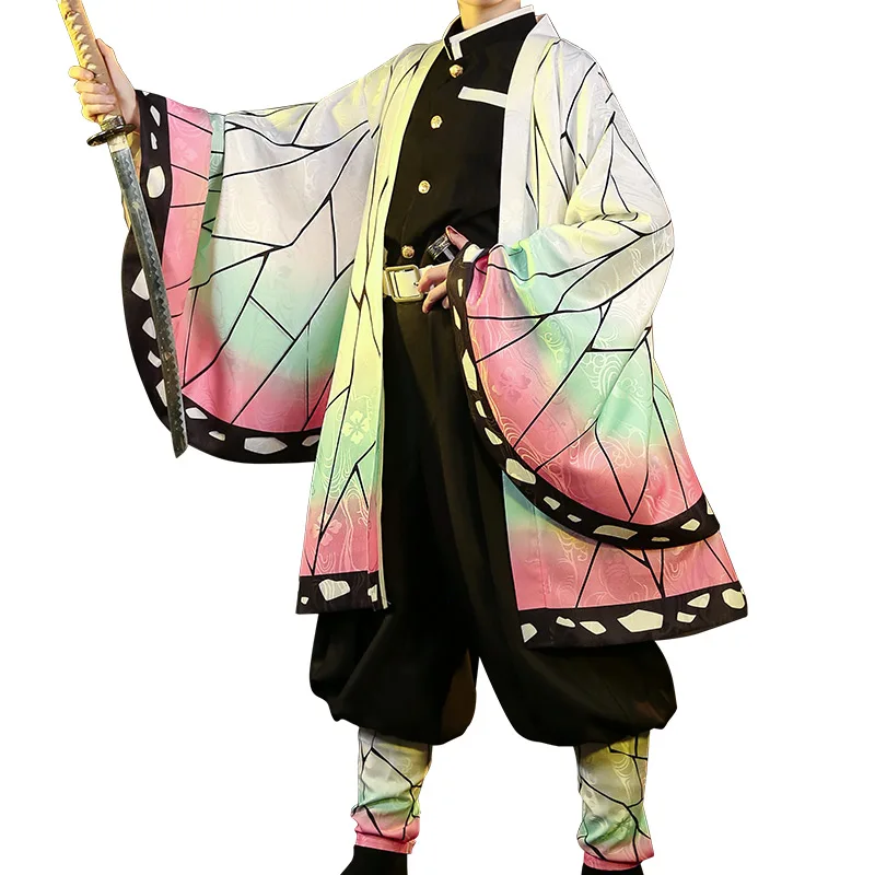 Wyprzedaż ANIME przebranie na karnawał Kochou Shinobu oryginalna wersja Design mundury kimono F