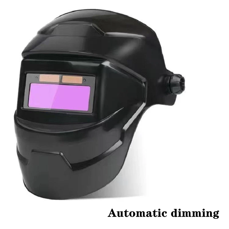 Welding Helmet Protective Equipment Large View True Color Solar Power Auto Darkening Welding Welder Mask For Arc Weld Grind Cut